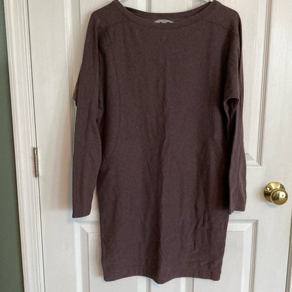Athleta mid weight sweatshirt type tunic dress